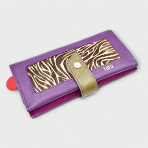 ENY női pénztárca - lila/zebra