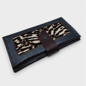 ENY női pénztárca - olajkék-barna