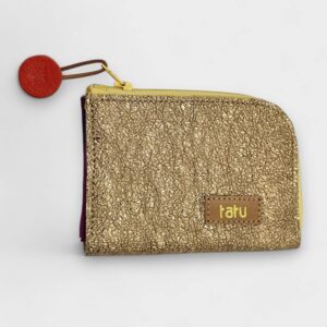 zipp mini pénztárca - arany