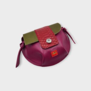 XXS DAVIDA oldaltáska - burgundi