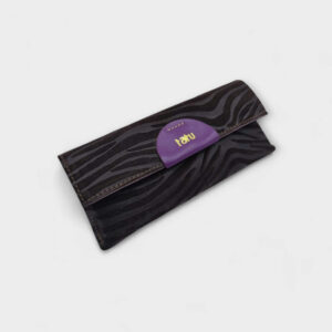 Szemüvegtok - kakaó zebra