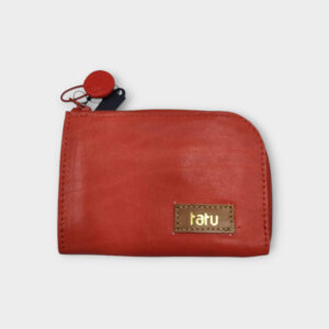 zipp mini pénztárca - piros
